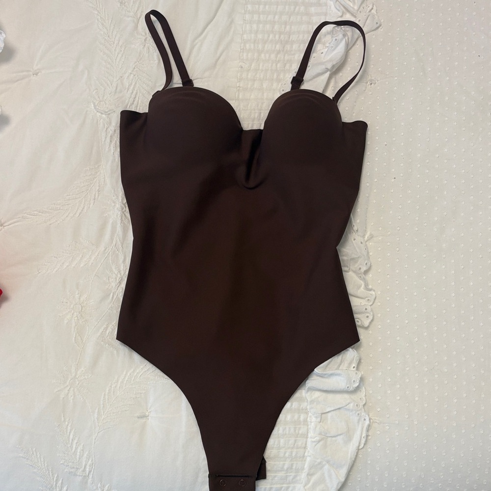 SKIMS Underwire Thong Bodysuit